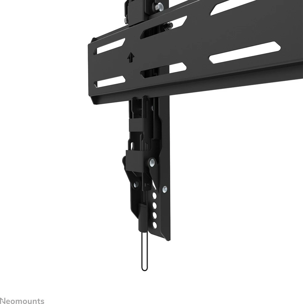 Stenski nosilec za TV Neomounts WL35S-850BL18, 2,18 m (86"), 100 x 100 mm, 800 x 400 mm, 0 - 12°, jeklo, črn