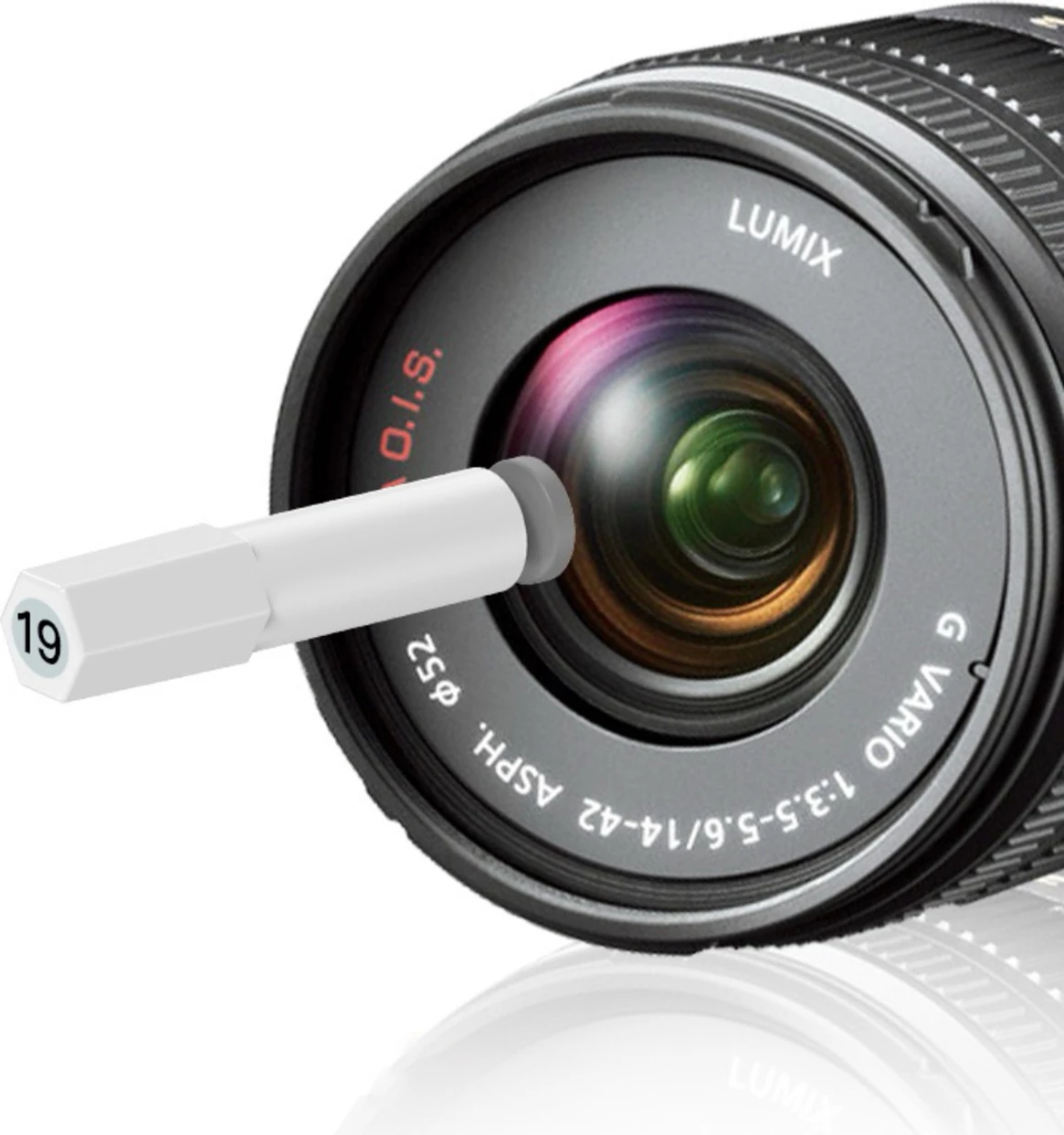 Multifunkcijsko čistilno pero Hurtel Full-Pro 20 v 1, za slušalke, tipkovnico in zaslon, belo