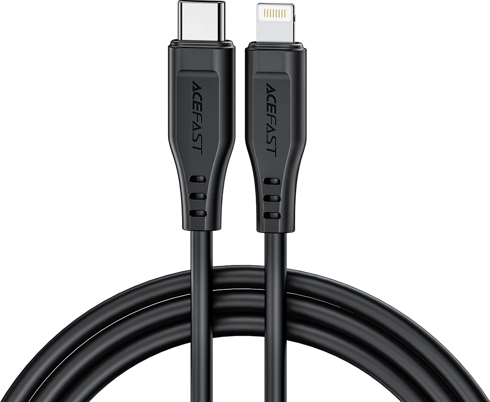 Kabel USB-C na Lightning, Acefast C3-01, 1,2 m, 30W, bel