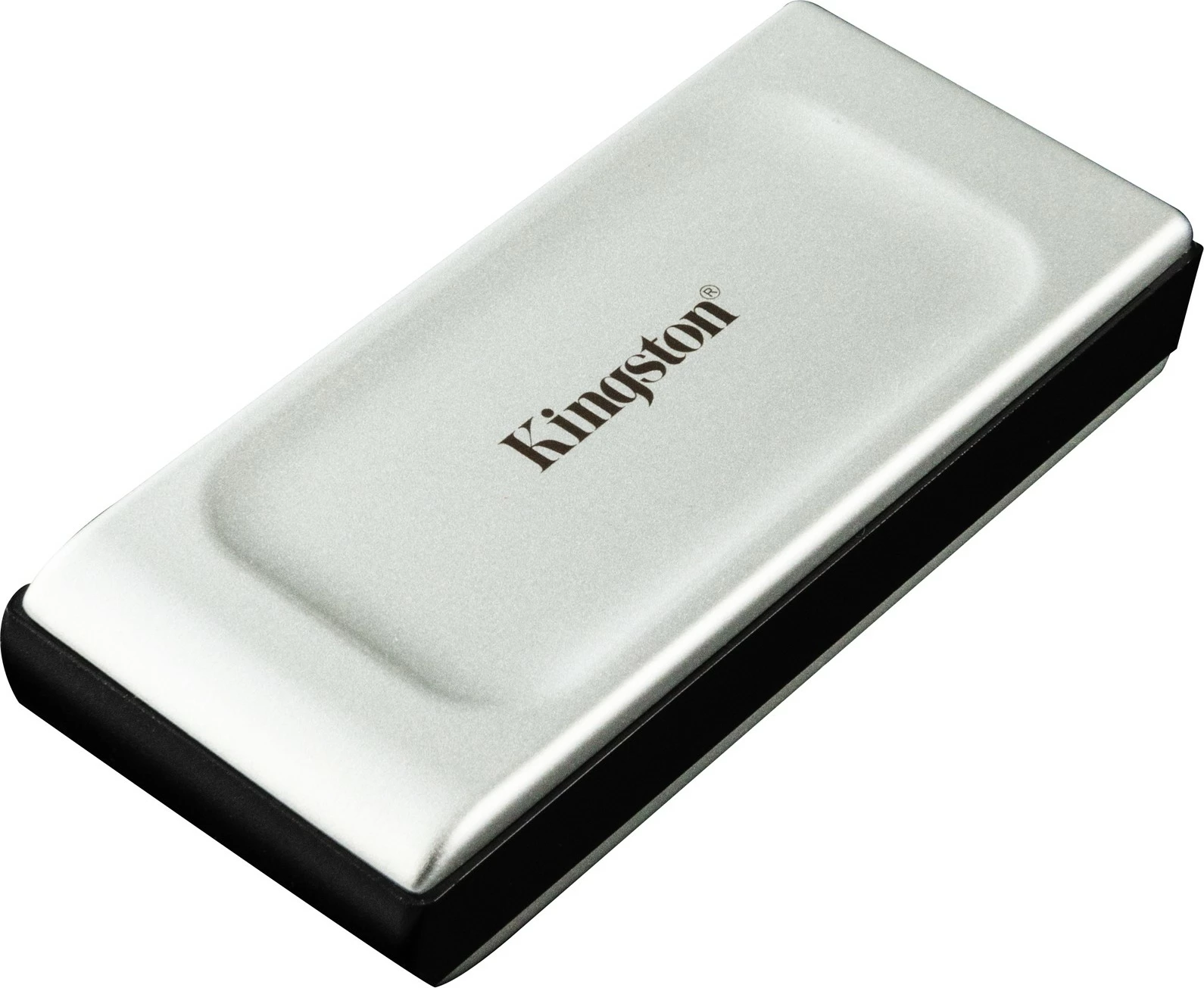 Zunanji SSD 1 TB, USB Type-C, Kingston XS2000, črn, srebrn