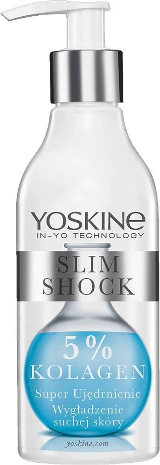Učvrstitveni balzam za telo 5% kolagena Yoskine Slim Shock, 200 ml