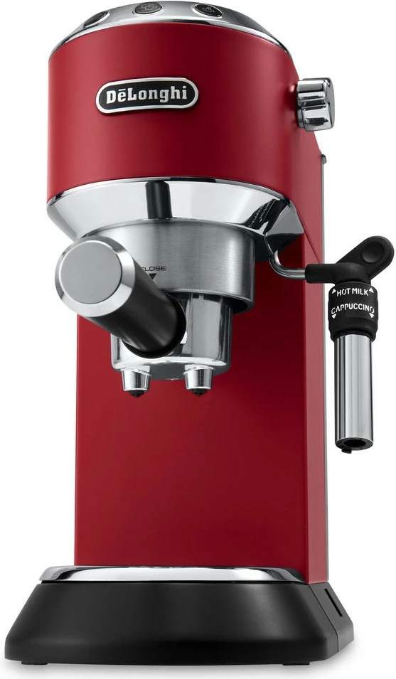 Kavni aparat, polavtomatski DeLonghi Dedica EC685.R, rdeč