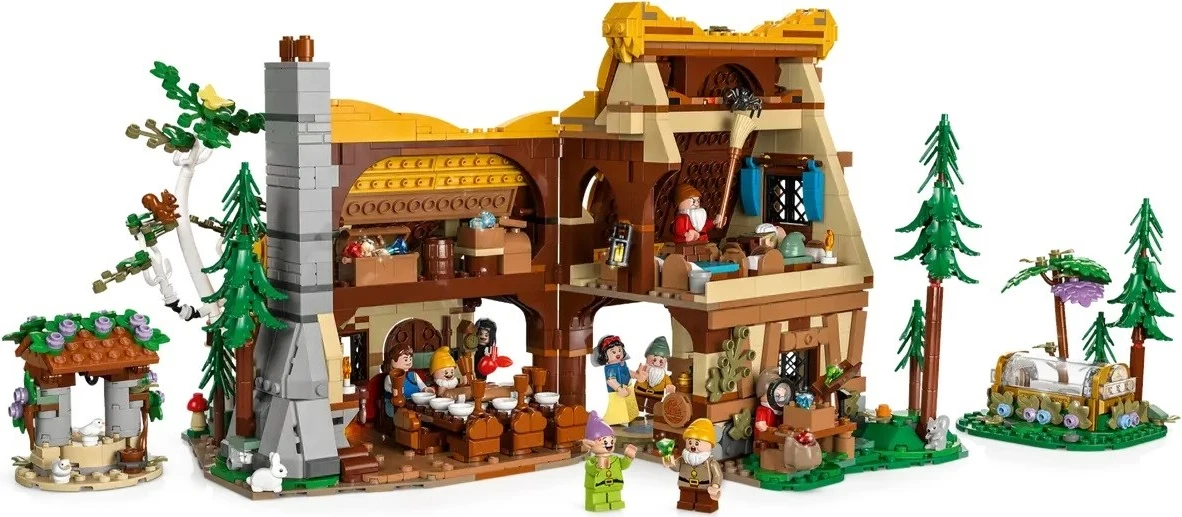 Hiša Sneguljčice in sedmih palčkov, LEGO Disney 43242