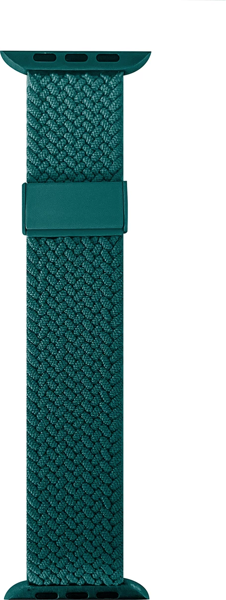 Najlonski pašček za Apple Watch Puro Loop, 42/44/45/49 mm, temno zelene barve