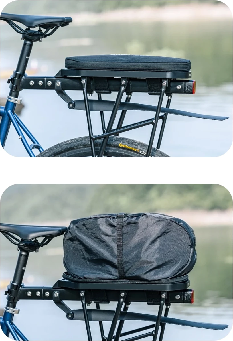Torba za prtljažnik kolesa Rockbros 30140062001, 5 L, črna