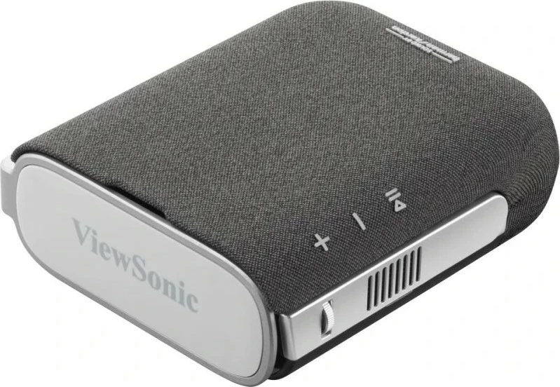 Portativni LED projektor Viewsonic M1S, WVGA, 16 GB, črn, srebrn