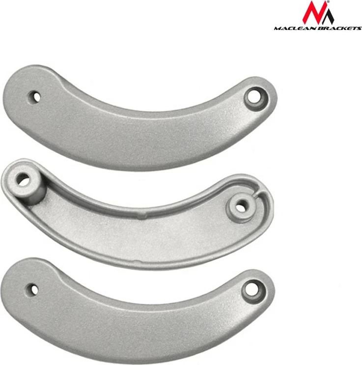 Stropni nosilec za projektor Maclean MC-517, srebrn