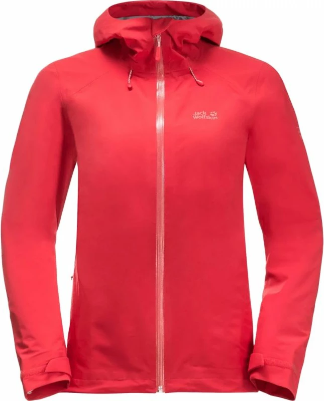 Jakna za ženske Jack Wolfskin, rdeča