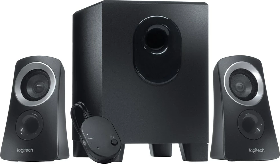 Zvočni sistem 2.1 Logitech Z313, črn