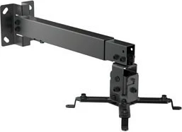 Nosilec za projektor EQUIP, črn, stenski, 20 kg