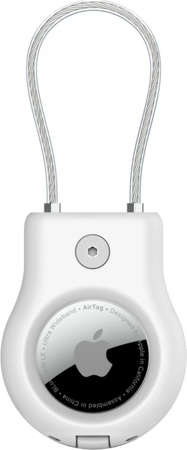 Ovitek za AirTag Belkin MSC009btWH, odporen na praskanje, bel