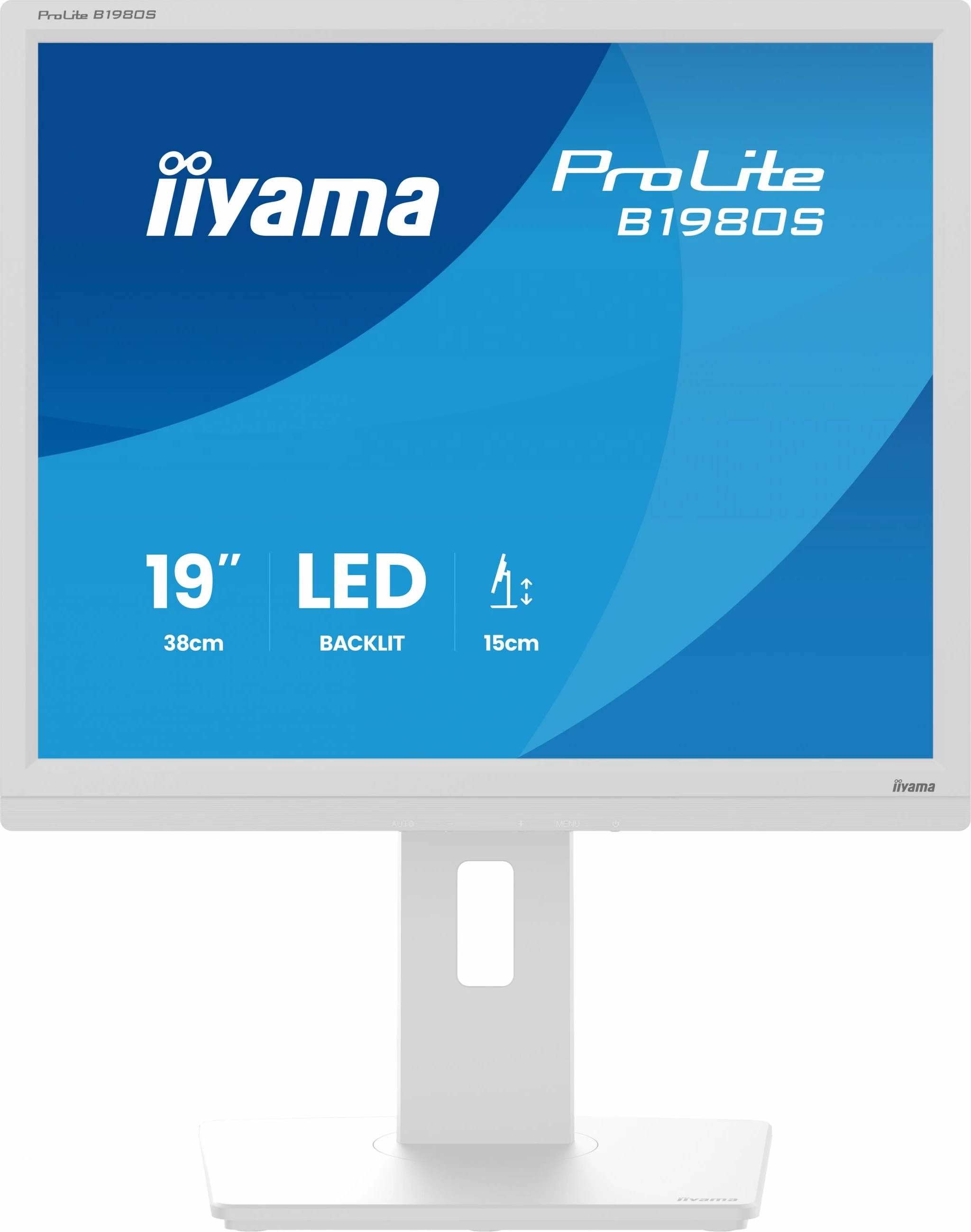 Monitor 19-palčni iiyama ProLite B1980S-W1, LED, 1280 x 1024, bel