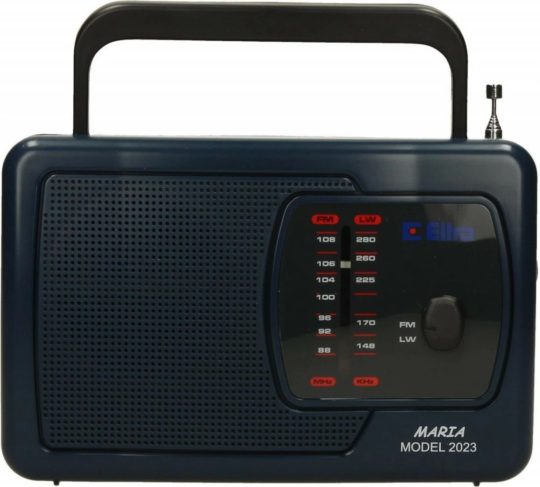 Prenosni mono radio, FM/LW, temno moder Eltra OR MARIA