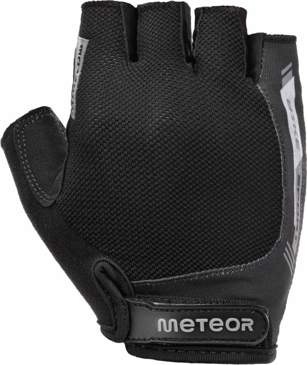 Rokavice za kolo (unisex) Meteor, črne