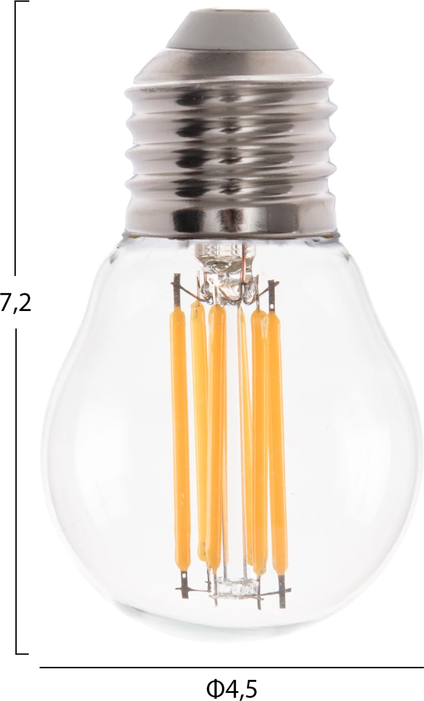 Žarnica FH4046.01 LED filament 6W E27 3000K prozorna zatemnljiva