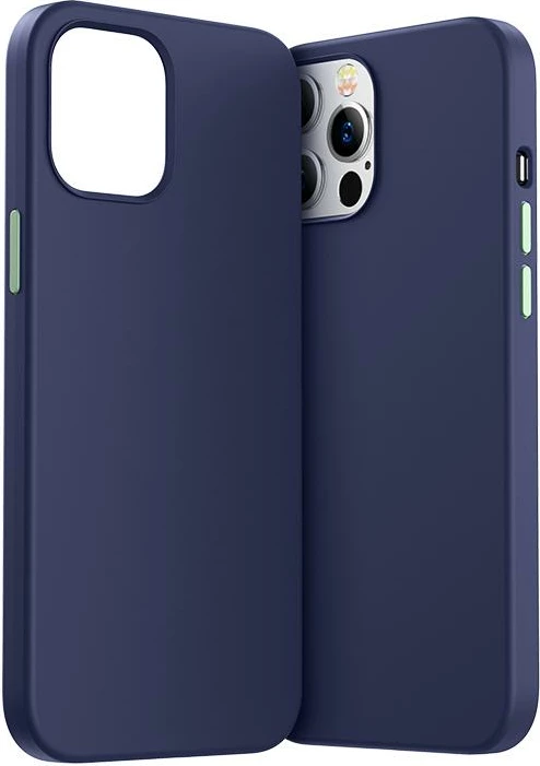 Ovitek za iPhone 12 Pro Max, moder, Joyroom Color Series JR-BP800