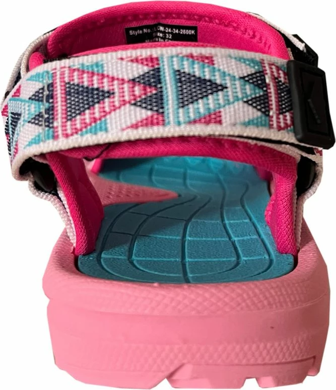 Sandali za otroke Lee Cooper, rožnato-modri