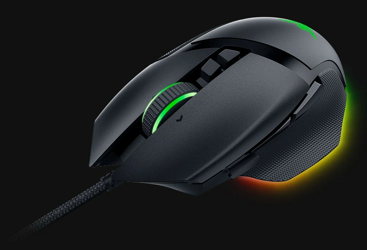 Optični miš Razer Basilisk V3 35K, 35000 DPI, 11 gumbov, črn