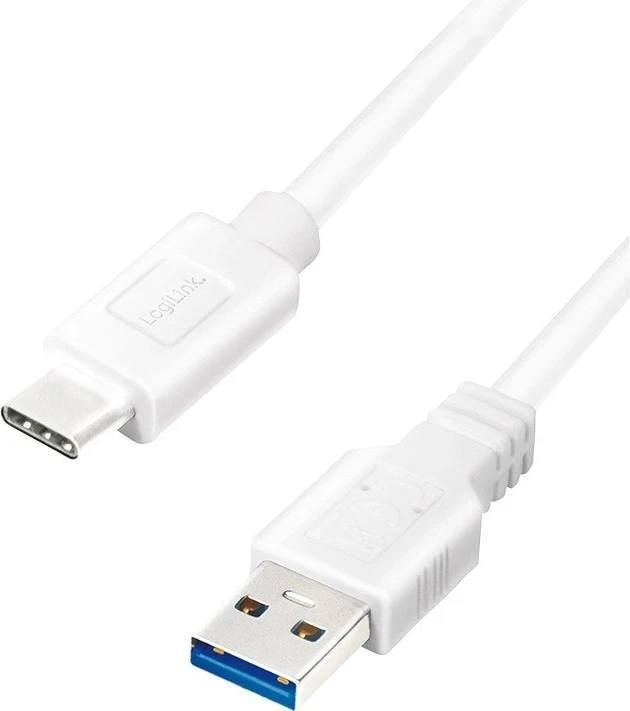 Kabel USB-C 0,50 m, bel — Logilink