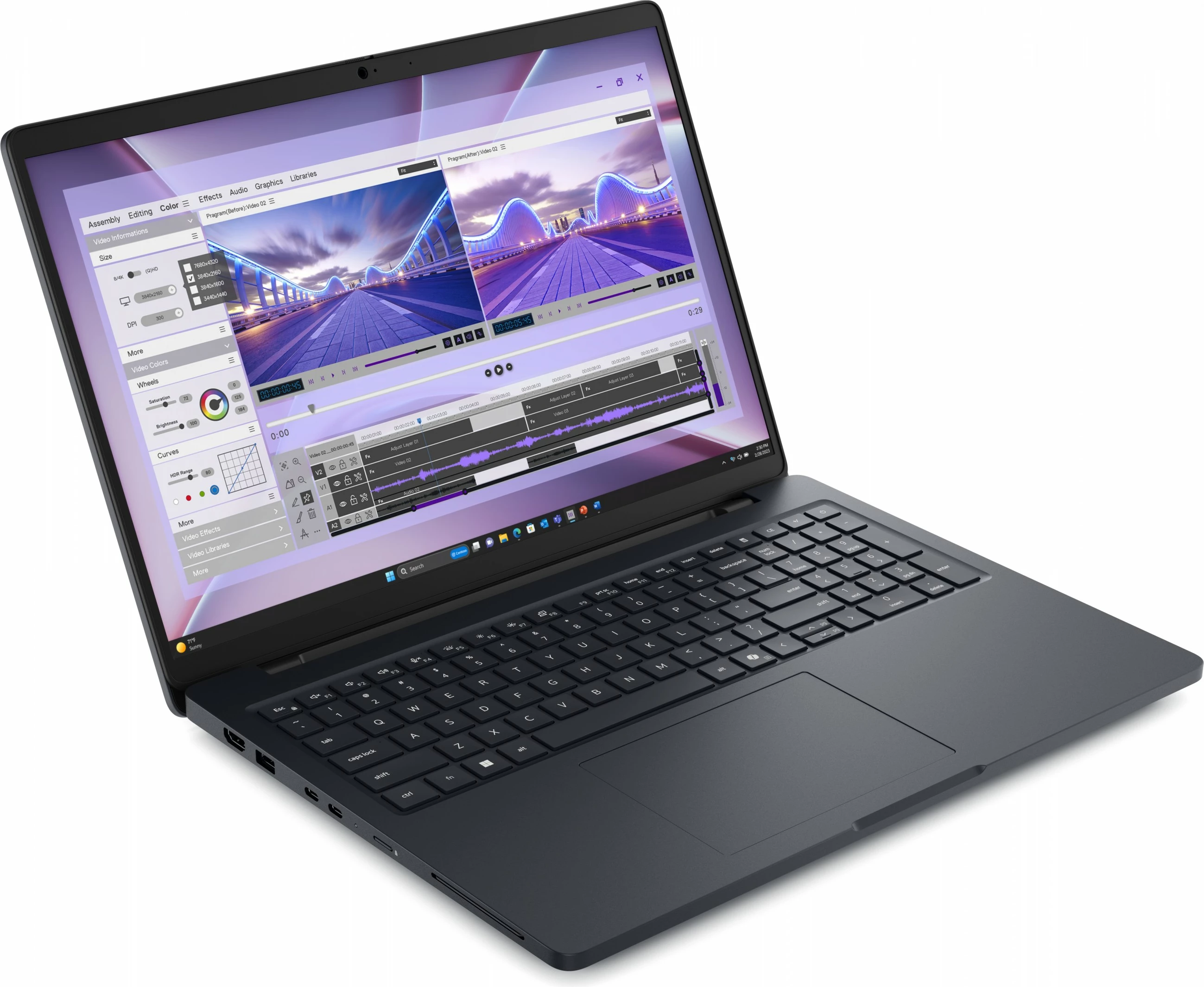 Prenosnik 16" FHD+ Dell Pro Max 16 MC16250, U7-265H, 32 GB, 1 TB SSD, NVIDIA RTX 2000, Windows 11 Pro