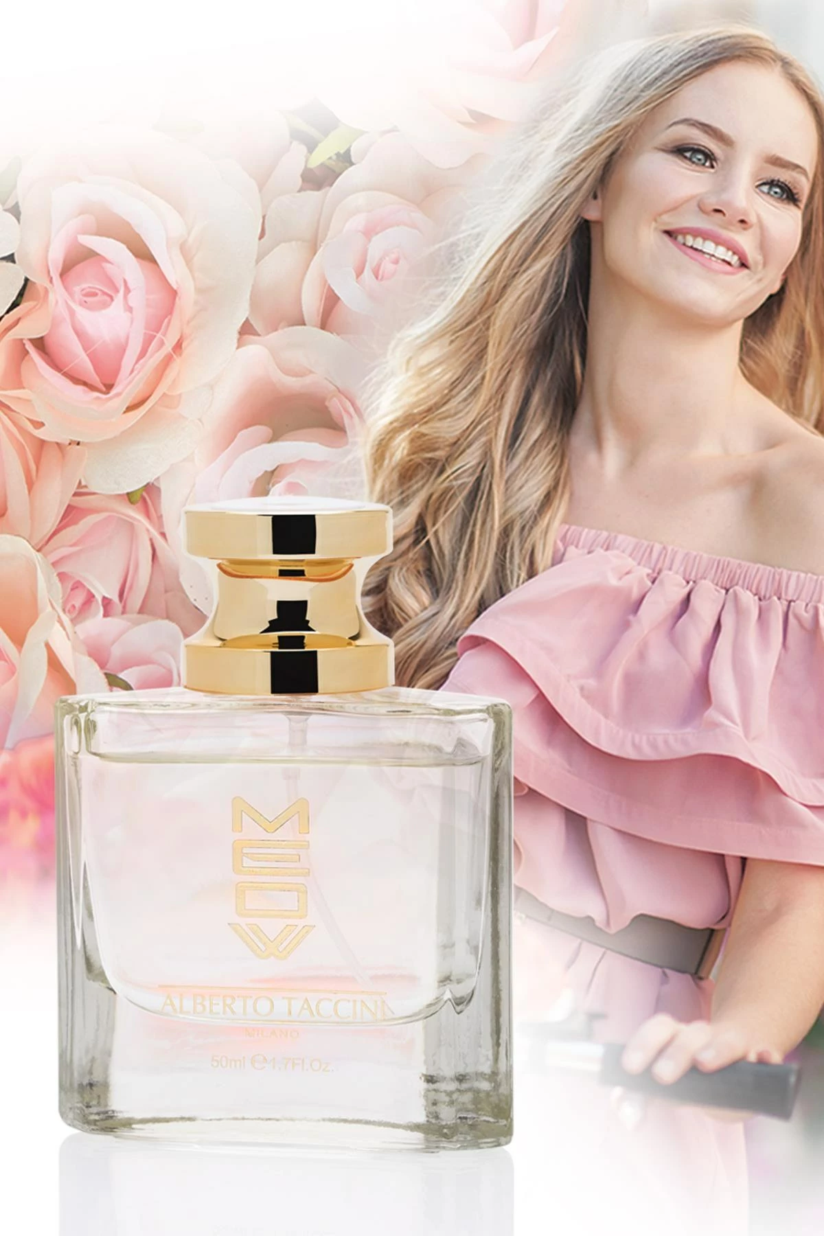 Parfum za ženske Meow, zlata, 50 ml