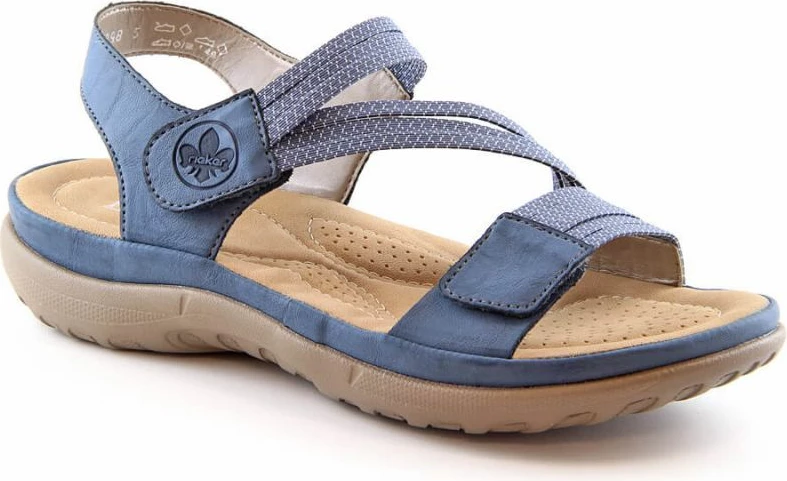 Sandali Rieker, ženski, modri