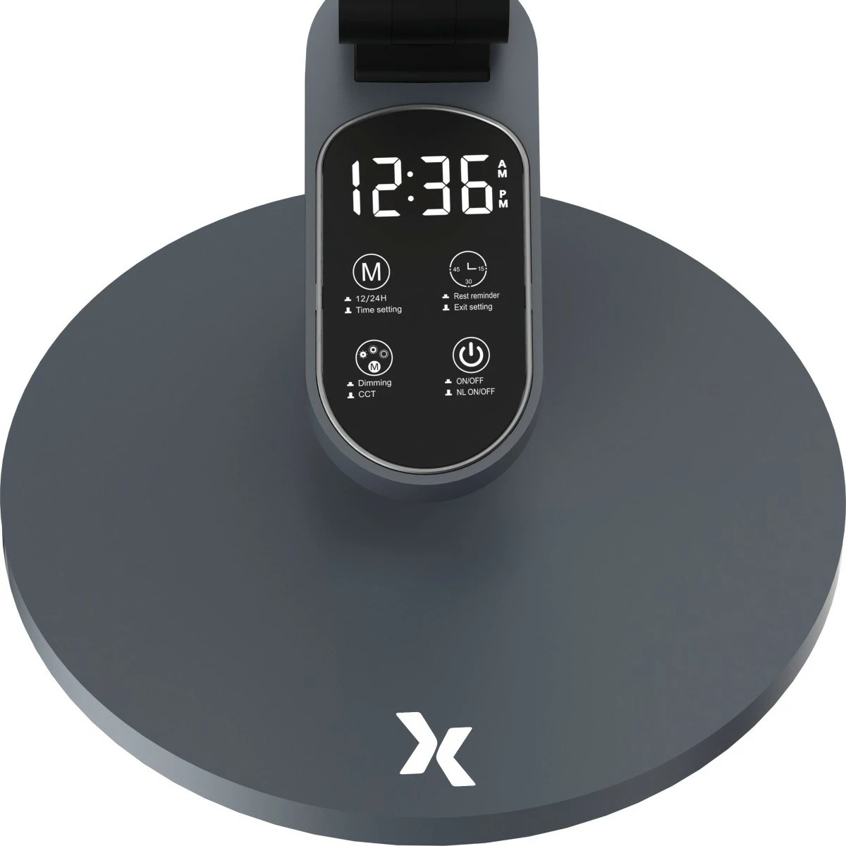 Namizna LED svetilka, Maxcom ML 5100 Artis, siva