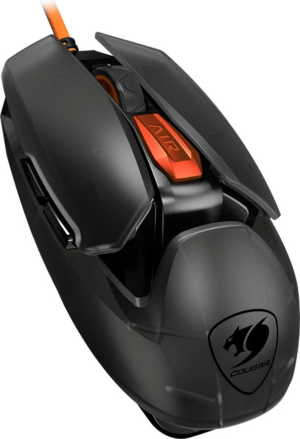 Gaming miš z ergonomicno obliko za desno roko Cougar AirBlader Tournament, 20000 DPI, 6 gumbov, črn