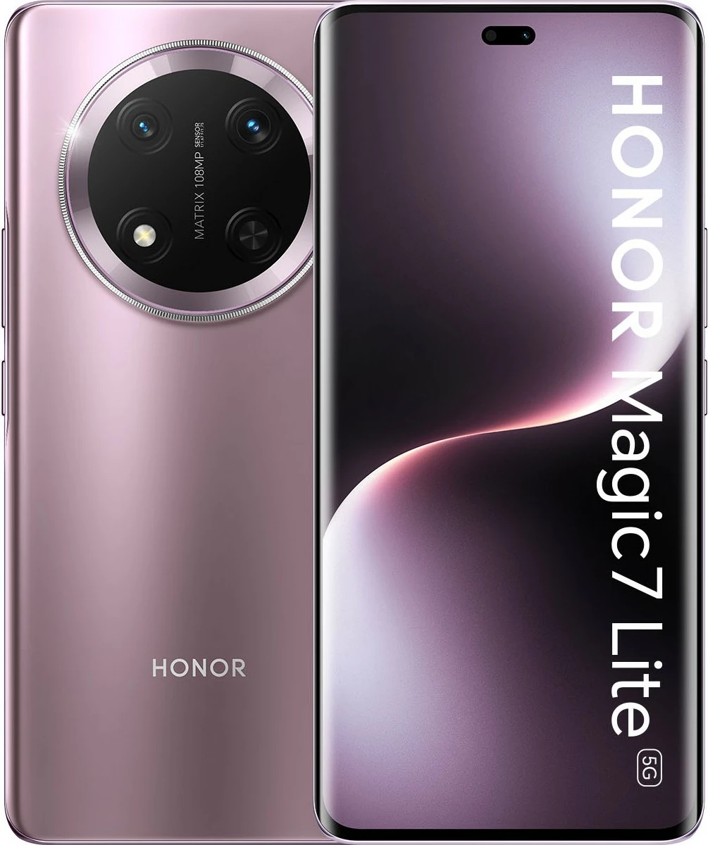 Pametni telefon Honor Magic7 Lite 5G, 8GB RAM, 256GB, Titanium Purple