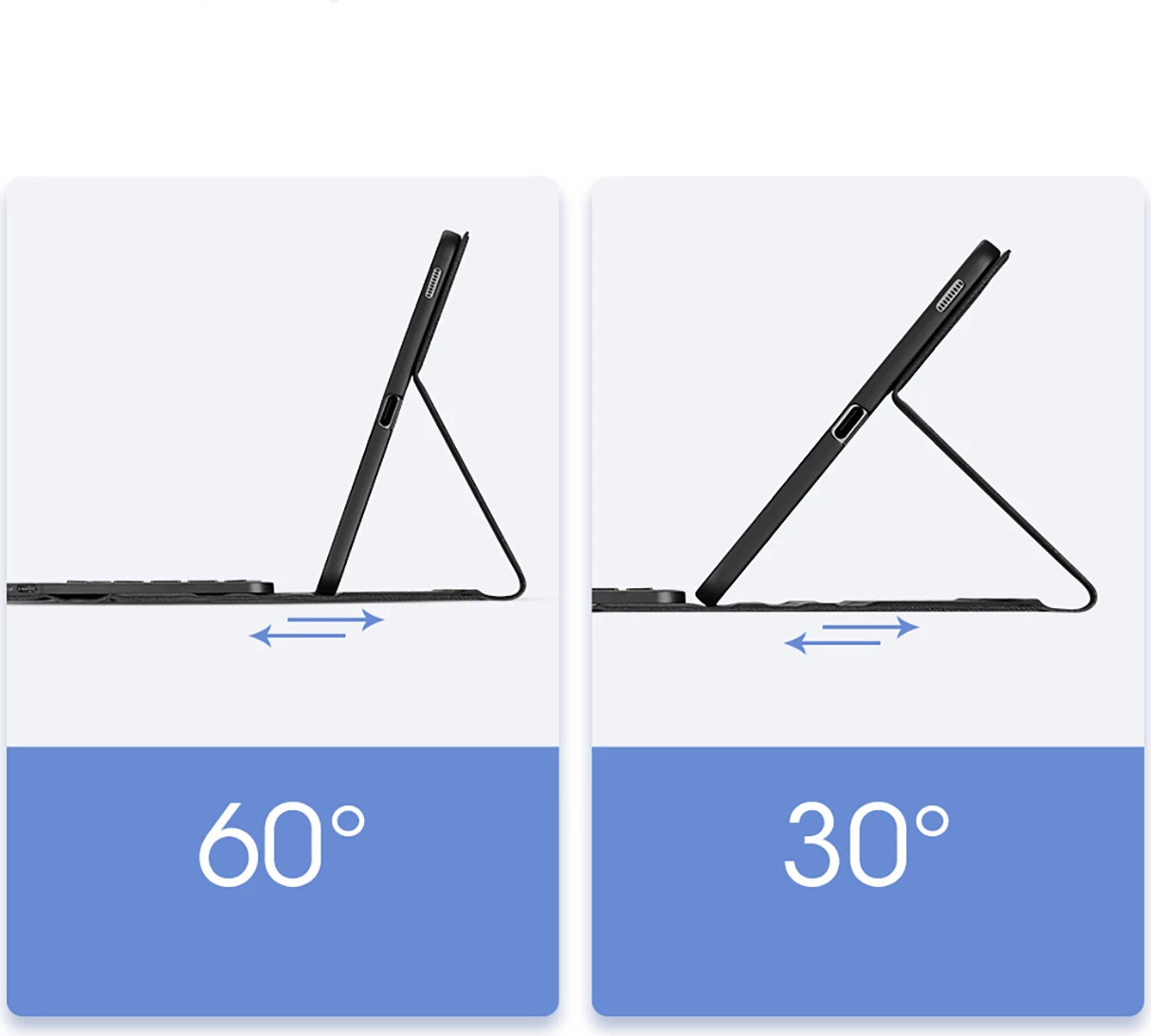 Ovitek z Bluetooth tipkovnico Dux Ducis TK Series za Samsung Galaxy Tab S6 Lite, črn