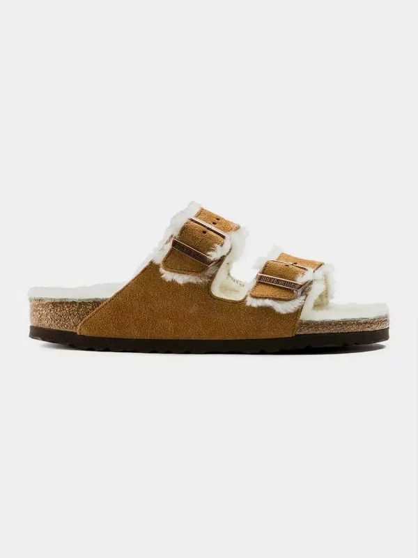 Natikači Birkenstock, ženski, rjavi