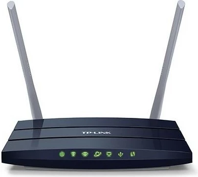 Brezžični usmerjevalnik TP-Link Archer C50, Wi‑Fi 5, dvopasovni, 4 LAN vrat, črn