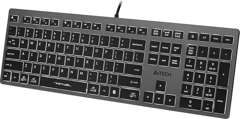 Tastatura A4Tech FSTYLER FX60H, črna