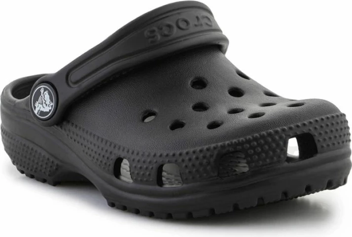 Flip-flopi Crocs Classic Clog T 206990-001, črni