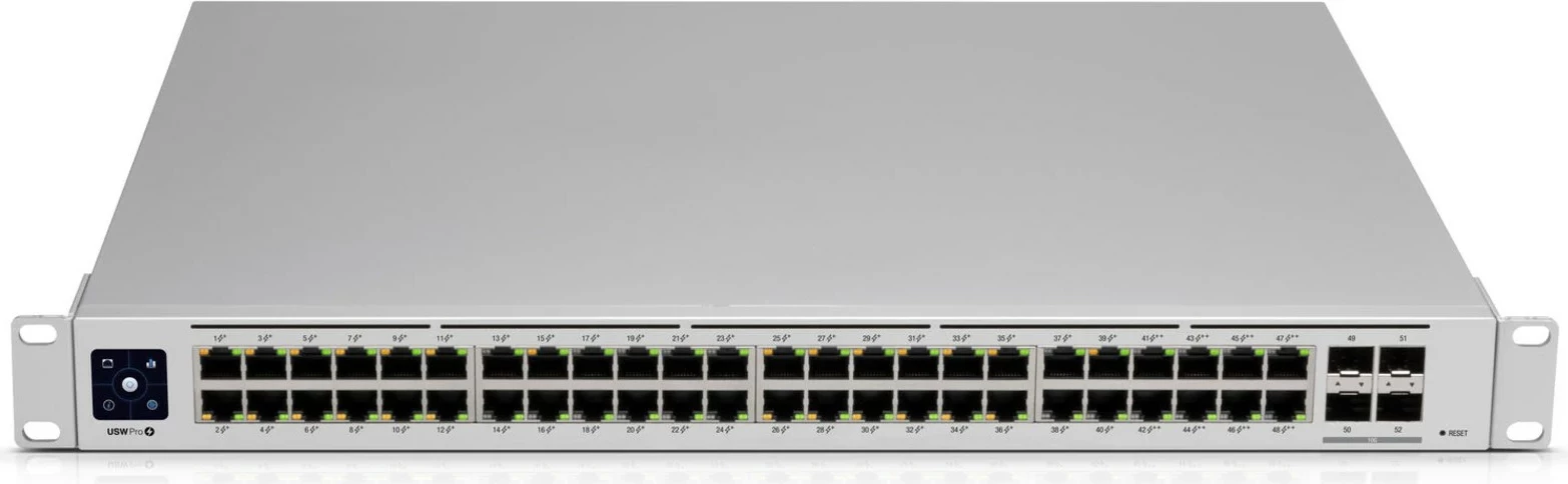 Preklopnik UniFi USW-PRO-48 Ubiquiti, Managed L2/L3, Gigabit Ethernet, 1U, srebrn