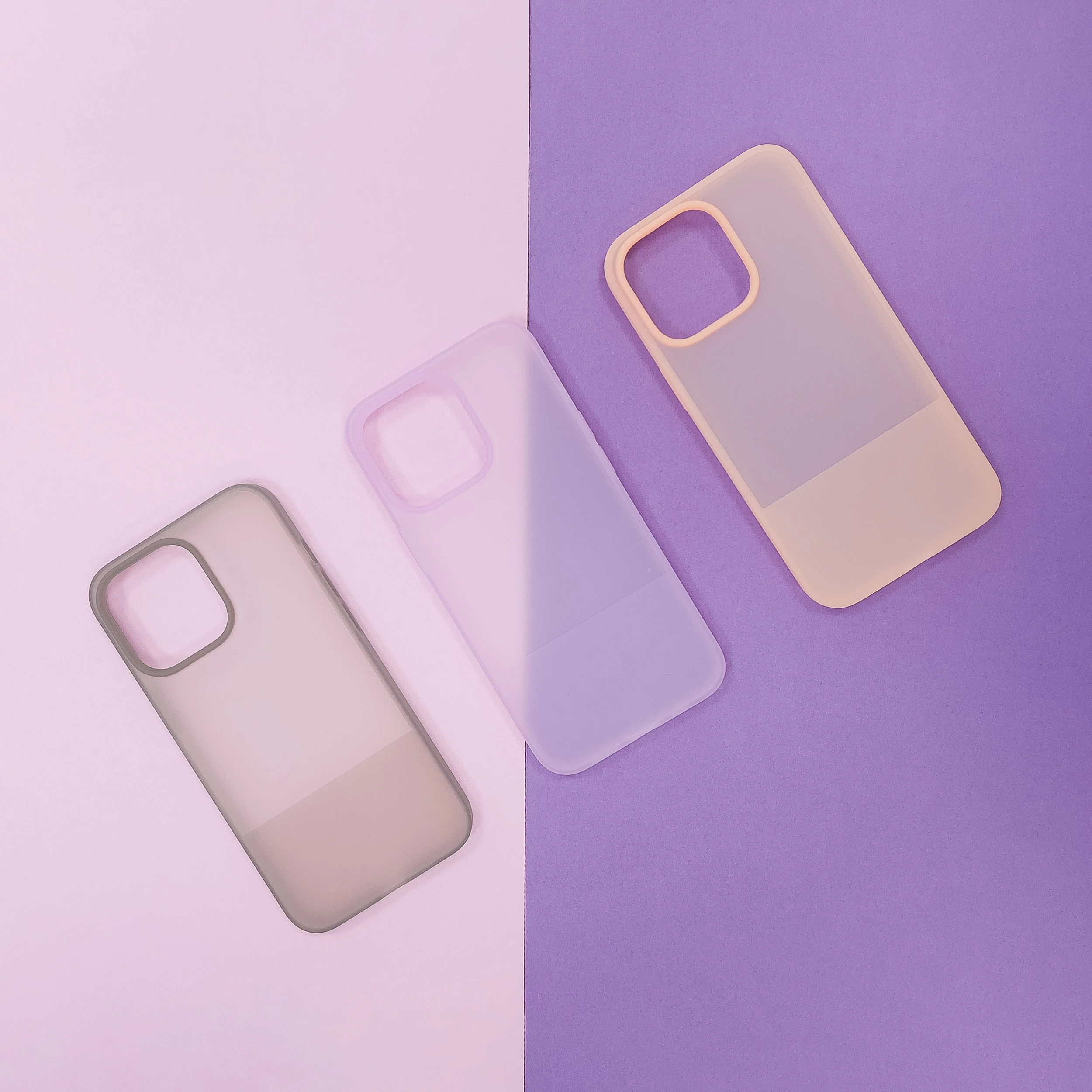 Preprost ovitek Kingxbar Plain Series za iPhone 13 Pro Max, silikonski, rožnat
