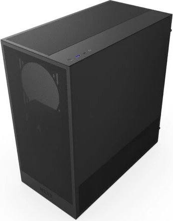 Računalniško ohišje midi tower z bočnim oknom NZXT H5 Flow, črno