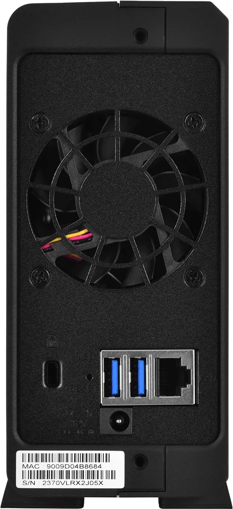 NAS Synology DiskStation DS124, Ethernet LAN, črn