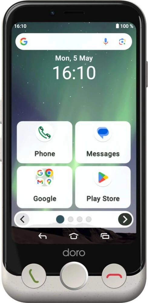 Preprost telefon Doro Aurora A10, bone