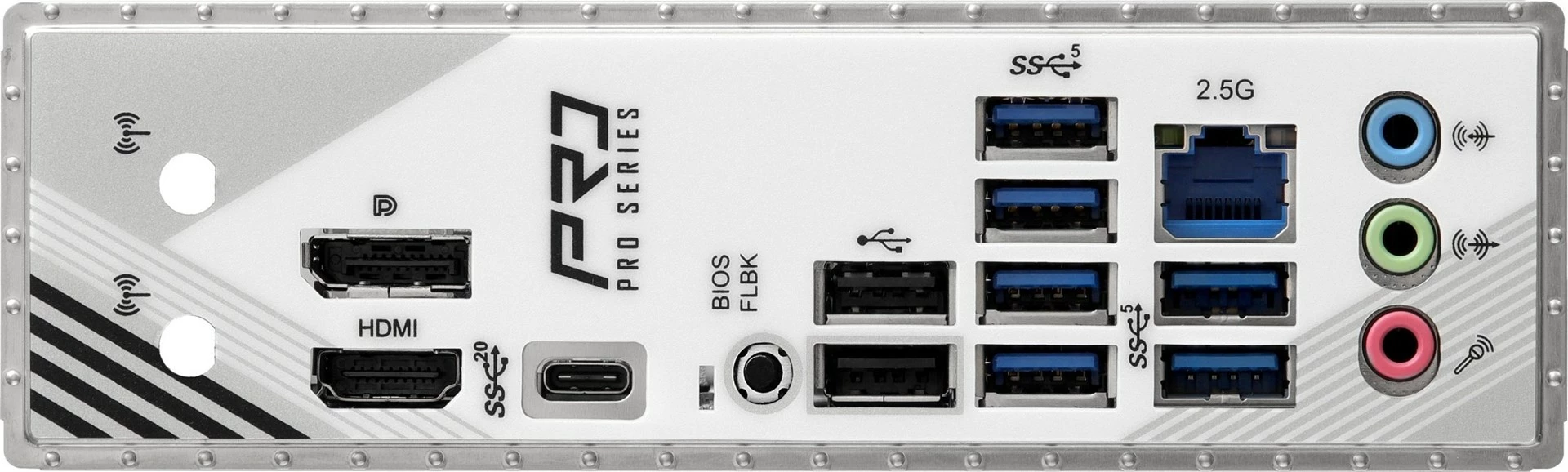 Plošča osnovna ASRock B860 Pro RS, Socket 1851, ATX, črna