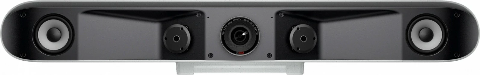 Video bar POLY Studio X52, 4K Ultra HD, vgrajen mikrofon, črn