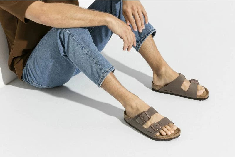 Natikači Birkenstock, uniseks, rjava