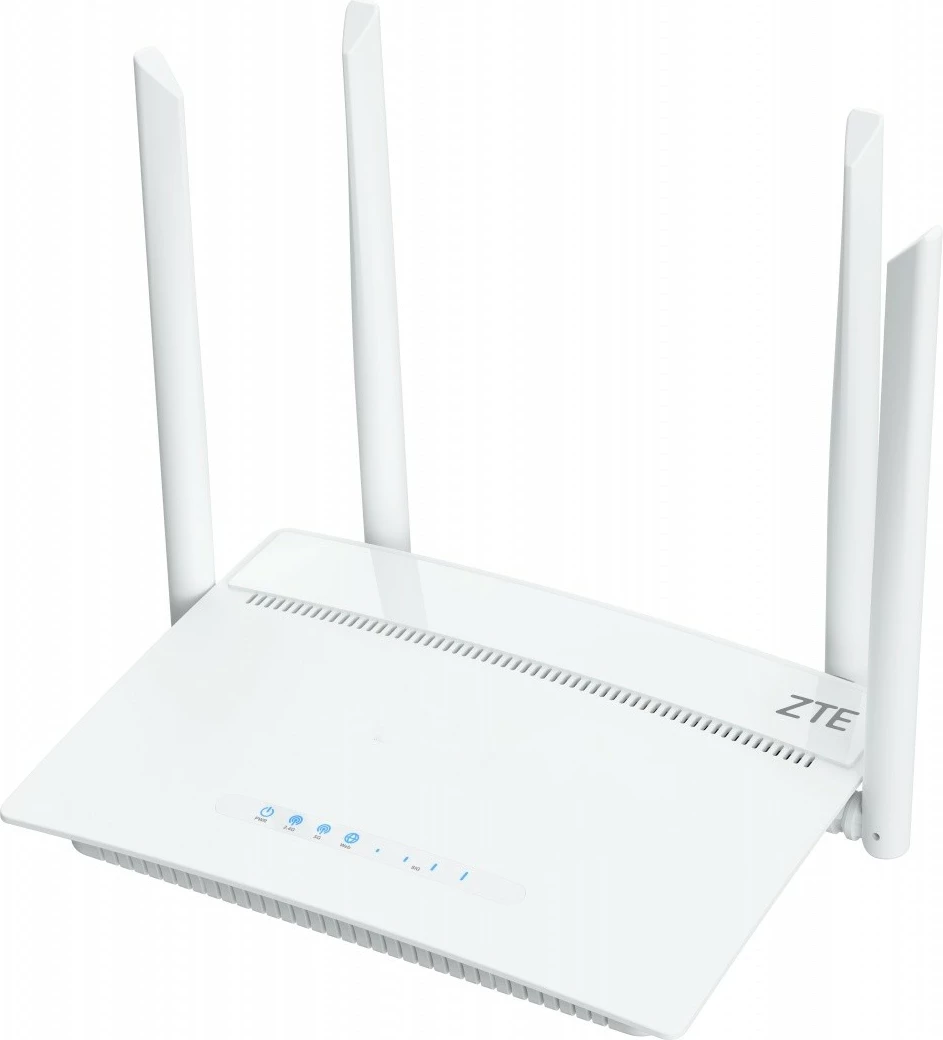 Usmerjevalnik WiFi6 z 4 antenami, bel, komplet ODU & IDU, ZTE MF258 PRO
