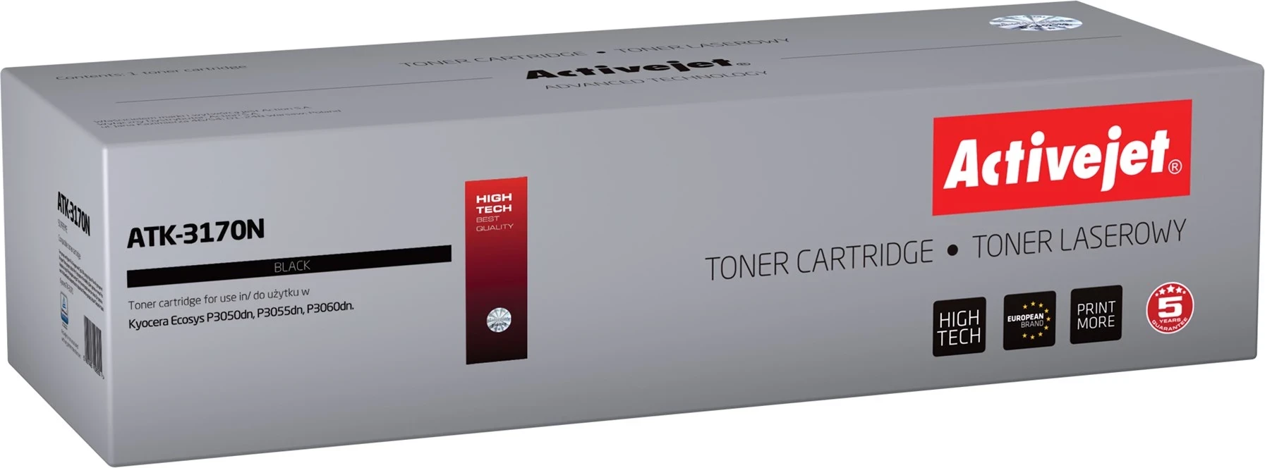 Zamenjalni toner, Activejet ATK-3170N za Kyocera tiskalnik, črn