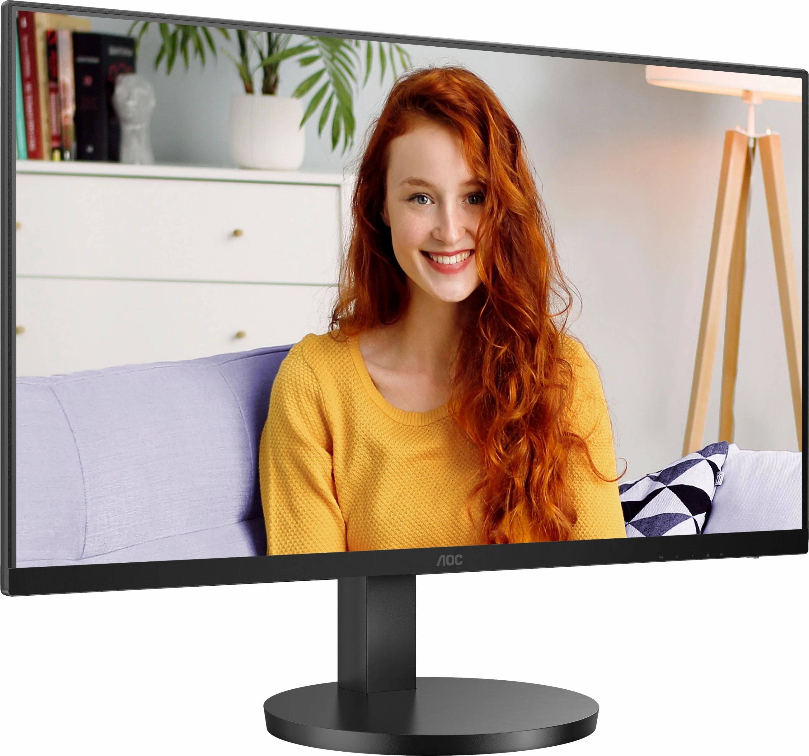 27" 4K Ultra HD LED monitor, AOC U27B3AF, črn