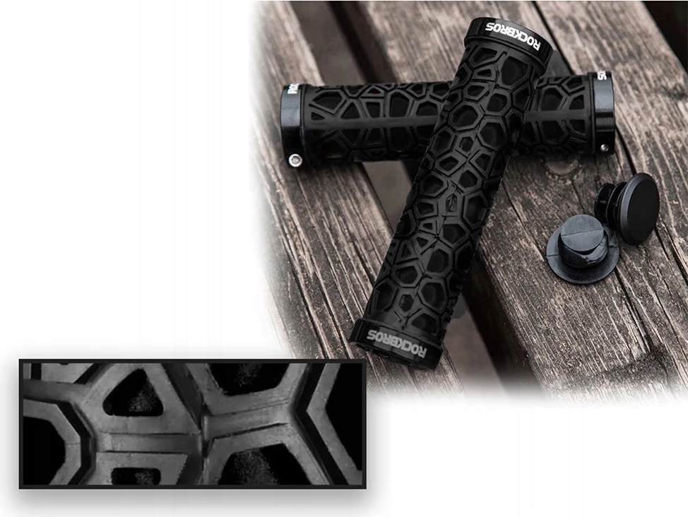 Ročaji za kolo Rockbros 2017-14ABK, črni