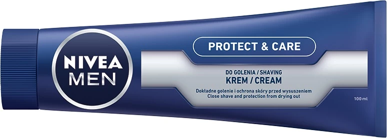 Krema za britje Protect & Care Protective, Nivea Men, 100 ml
