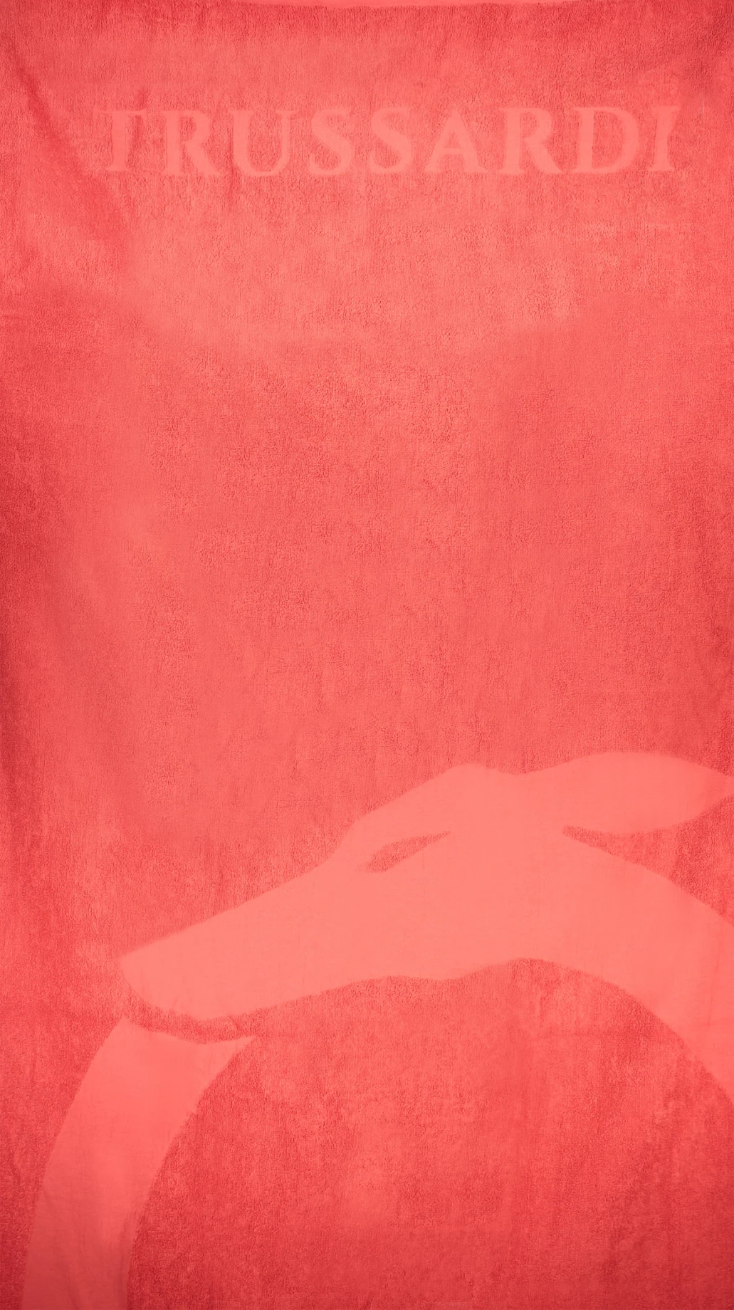 Brisača za plažo za ženske TRUSSARDI JEANS, rdeča