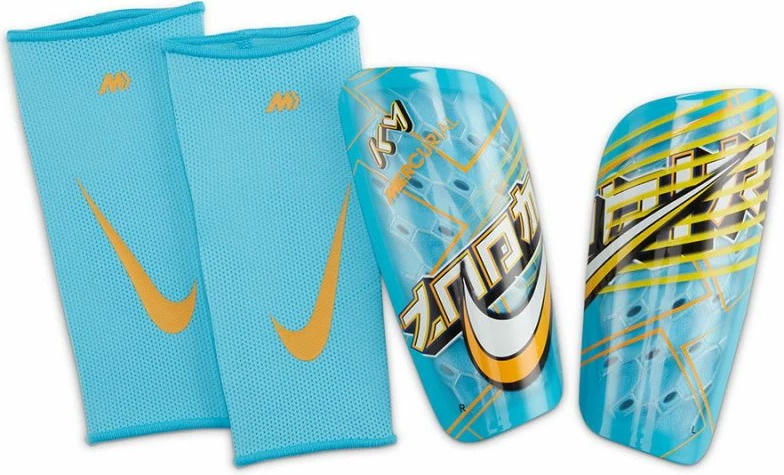 Ščitniki za moške Nike Mercurial Lite Kylian Mbappé, modri