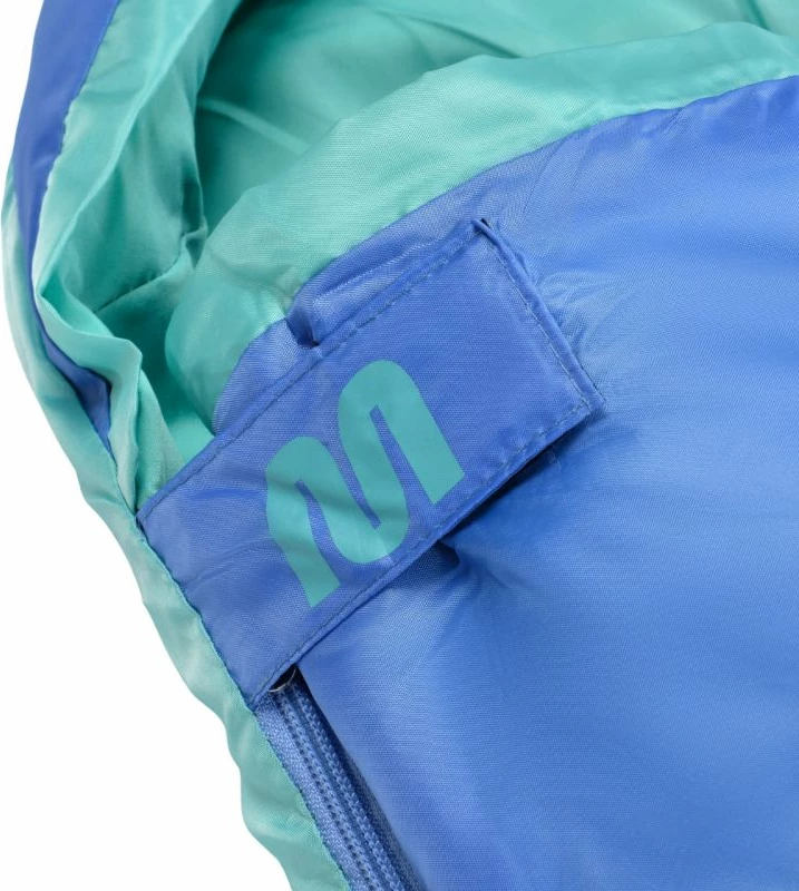 Spalna vreča Meteor za otroke, modro-zelena